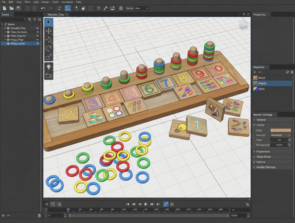 Toy Design: 3D Modeling Phase